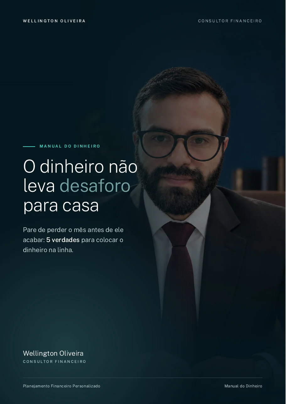 Capa do e-book Manual do Dinheiro: O dinheiro não leva desaforo para casa